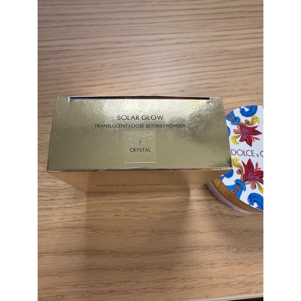 NIB Dolce & Gabbana Solar Glow Translucent Setting Powder - Crystal - Picture 5 of 7